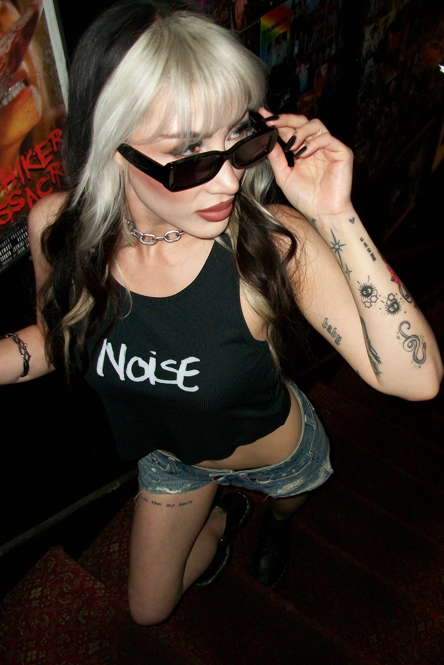 Noise Rib Tank Top