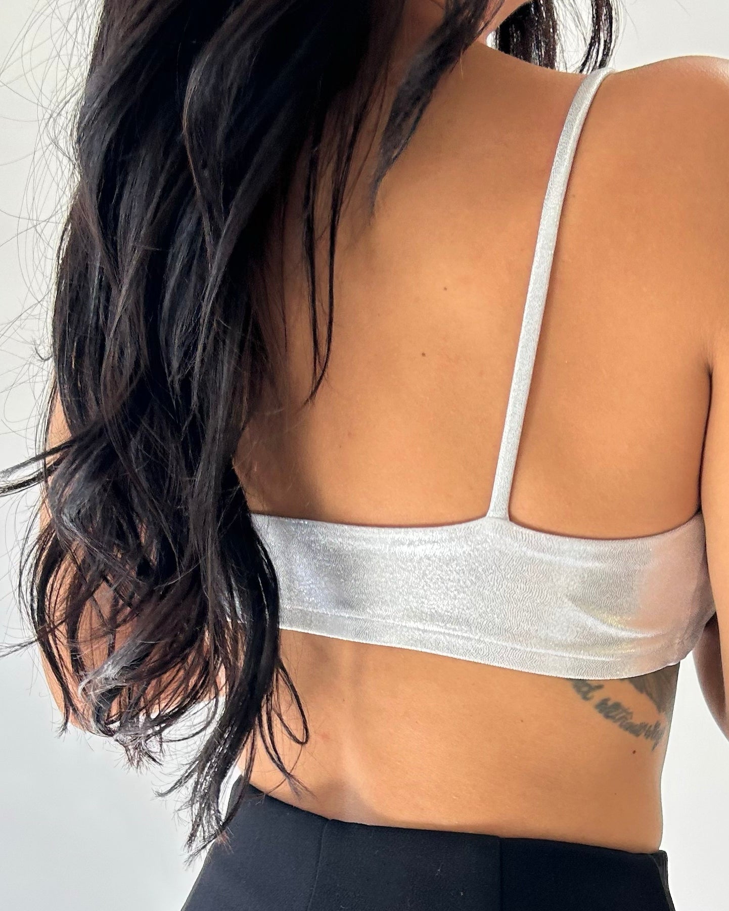 The Stardust Bralette in Silver