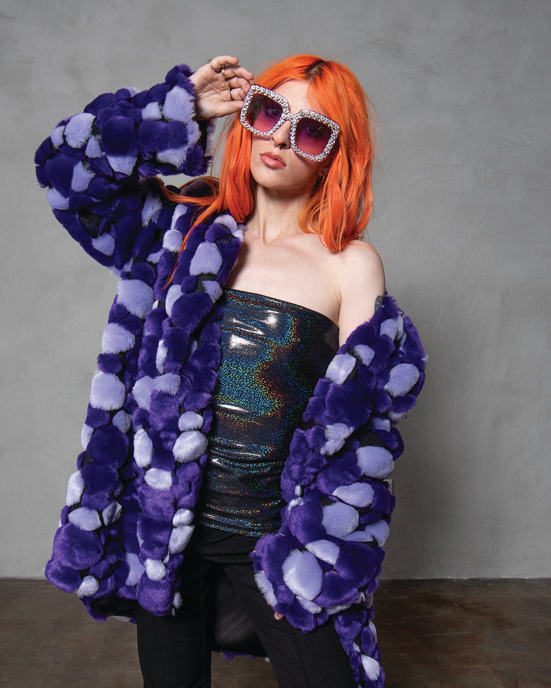 The Madonna Fuzzy Coat