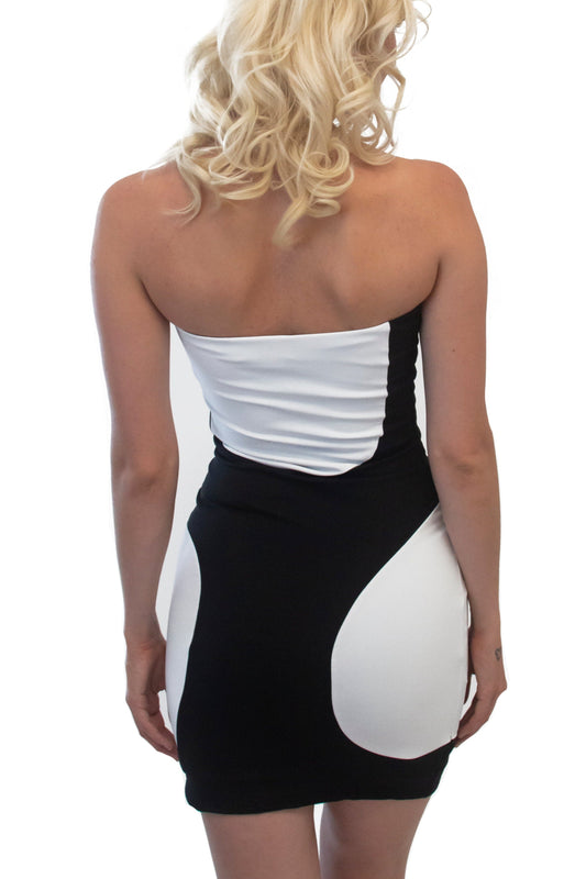 The Abstract Dress In Yin-Yang