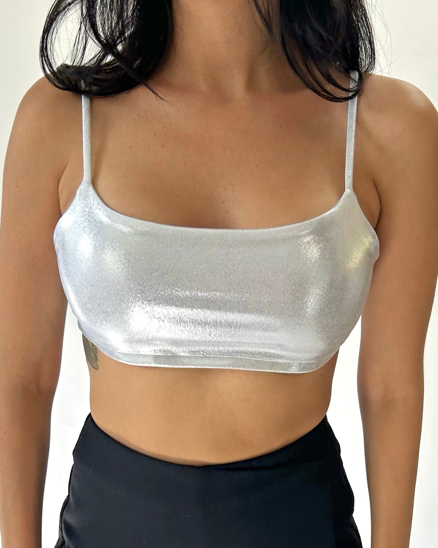 The Stardust Bralette in Silver