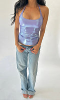 The Stardust Halter Top in Lilac