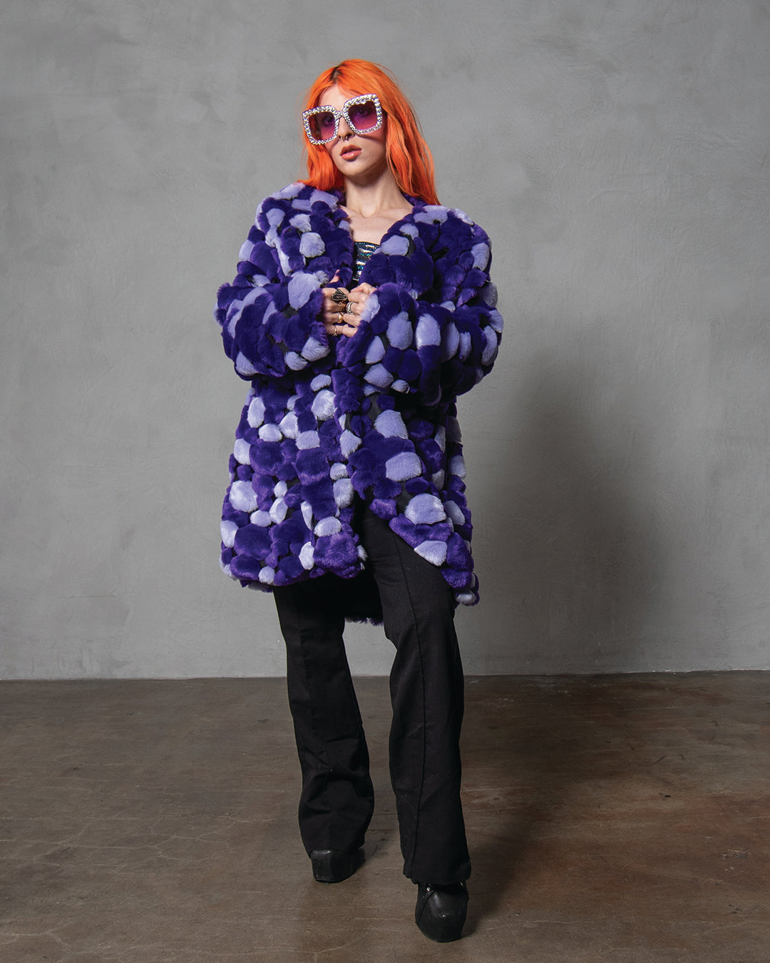 The Madonna Fuzzy Coat