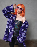 The Fuzzy Purple Coat