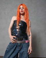 The Glitter Spandex Tube Top