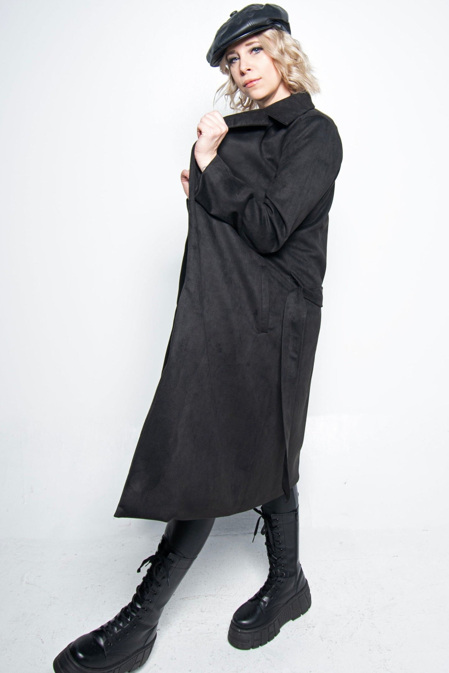 The Brooklyn Coat in Black
