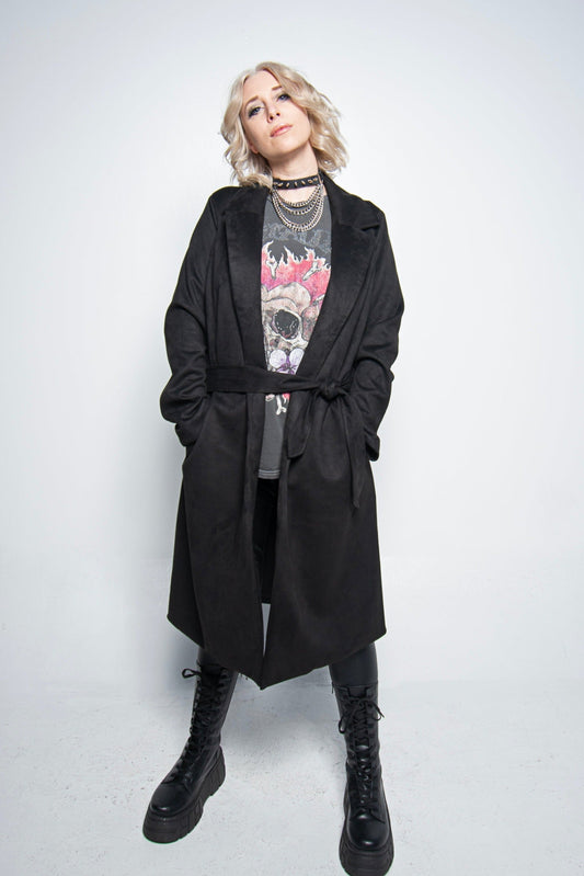 The Brooklyn Coat in Black