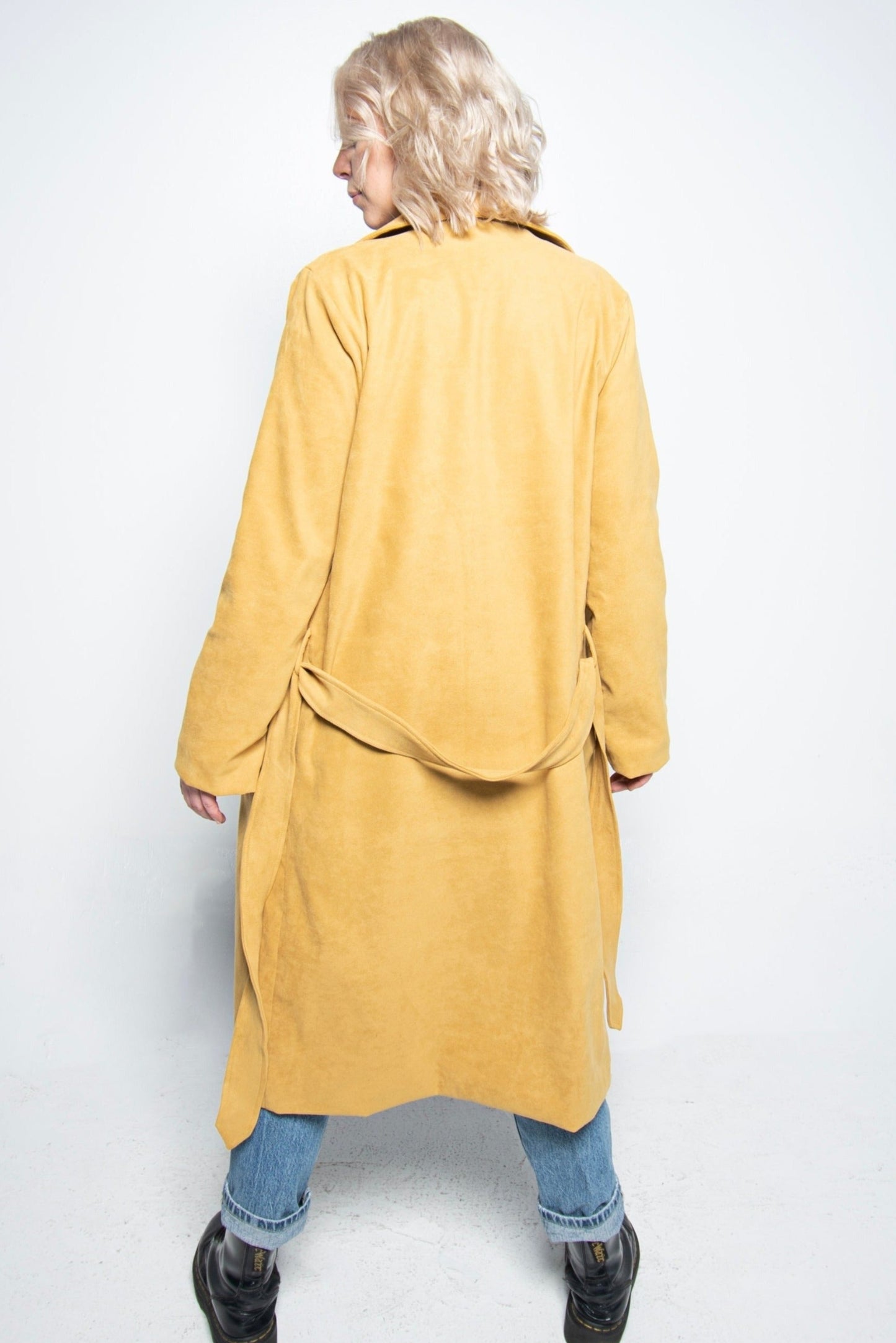 The Brooklyn Coat in Mustard