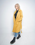 The Brooklyn Coat in Mustard