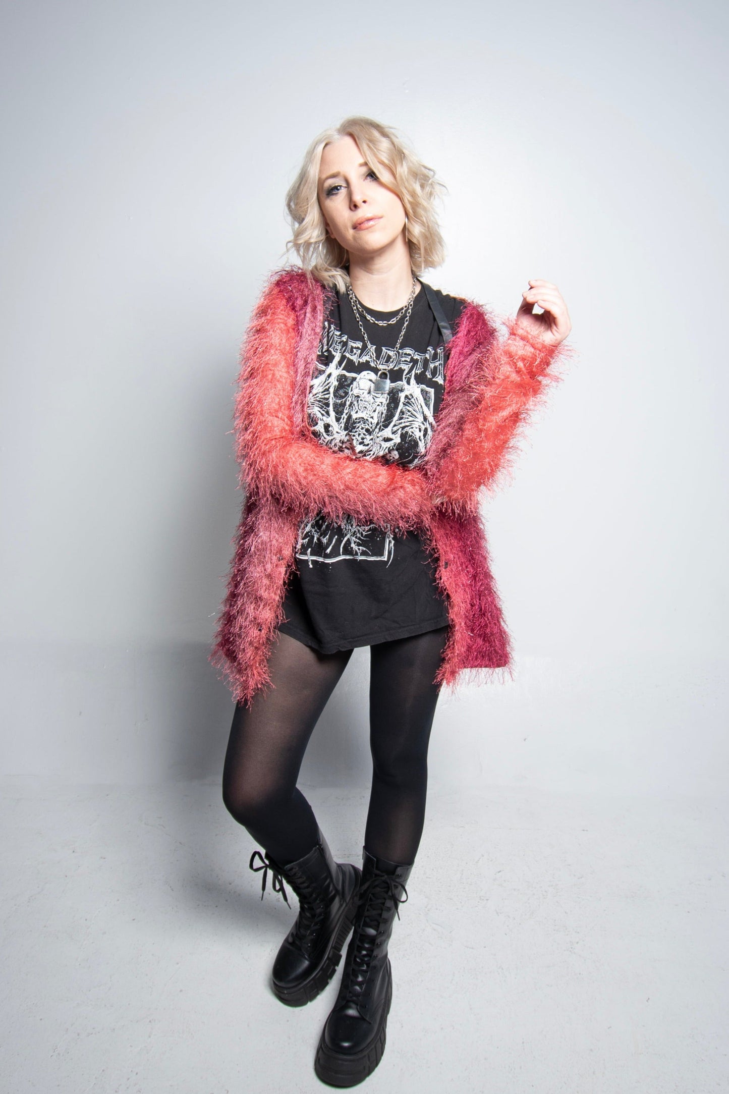 The Lola Fuzzy Cardigan