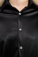 The Glamour Button-Up Shirt In Black