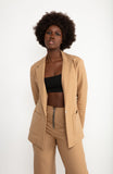 The London Blazer In Tan