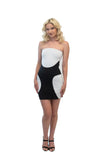 The Abstract Dress In Black/White