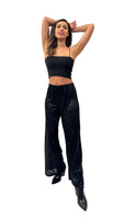 The Bianca Pant In Black Tiger Stripes