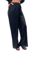 The Bianca Pant In Black Tiger Stripes